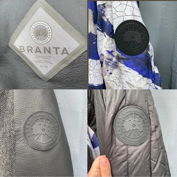Canada Goose/ Loro Piana Viedma 4 in 1 Black Twill Jacket BRANTA  Collection, XL - Picture 15 of 16